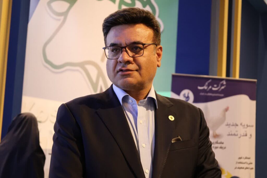 سخنرانی مدیرعامل محترم شرکت مرغک جناب آقای دکتر مجتبی پیری در پایان ۲۵مین دوره نمایشگاه بین المللی دام و طیور